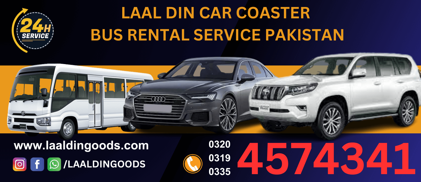 Coaster for Rent in Lahore 03204574341 Car Rental Company